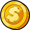 Złota moneta w Gold Reveals Le Digger